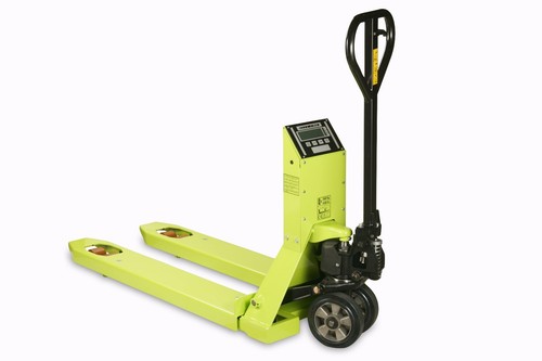 Hand pallet truck with scales - pallet,